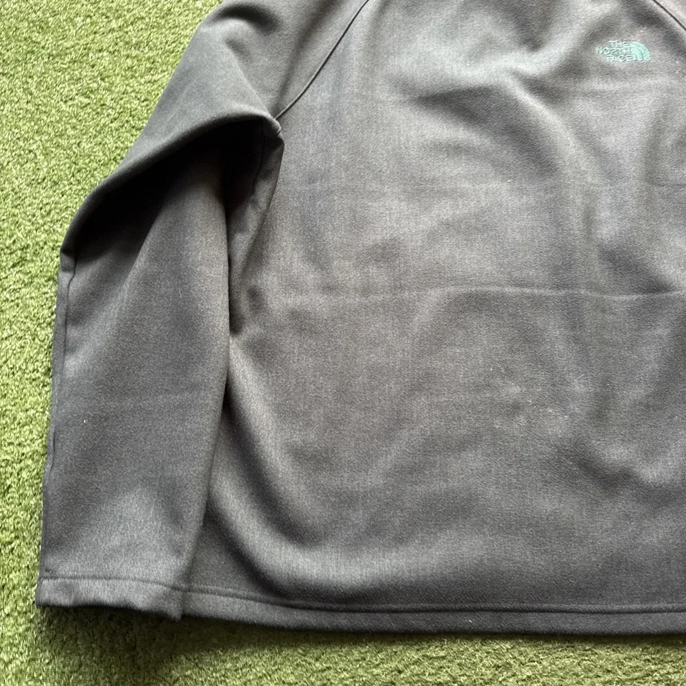 The North‎ Face Jacket Mens Extra Large Green Windstopper Fleece Softshell